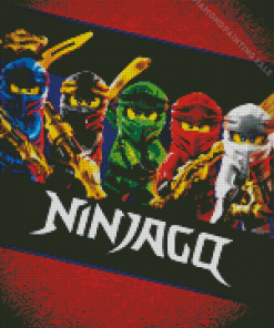 Lego Ninjago 5D Diamond Painting