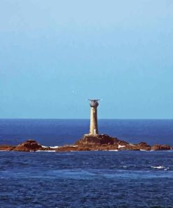 Longships Lighthouse 5D Diamond Painting