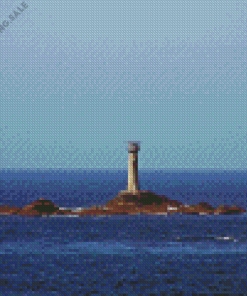 Longships Lighthouse 5D Diamond Painting