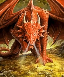 Lord Of The Rings Smaug 5D Diamond Painting