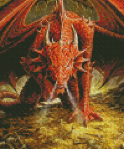 Lord Of The Rings Smaug 5D Diamond Painting