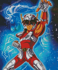 Pegasus Seiya 5D Diamond Painting