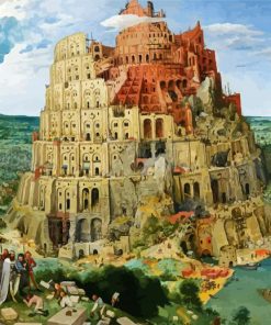 Pieter Bruegel The Elder The Tower of Babel 5D Diamond Painting