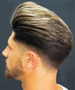 Pompadour Hairstyle 5D Diamond Painting