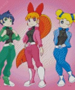 Powerpuff Girls Z 5D Diamond Painting