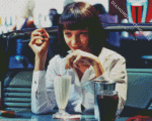 Pulp Fiction Character 5D Diamond Painting