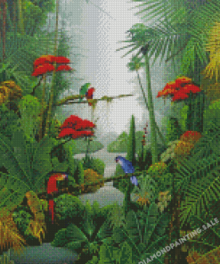 Rain Jungle 5D Diamond Painting