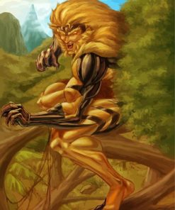 Sabretooth Marvel 5D Diamond Painting