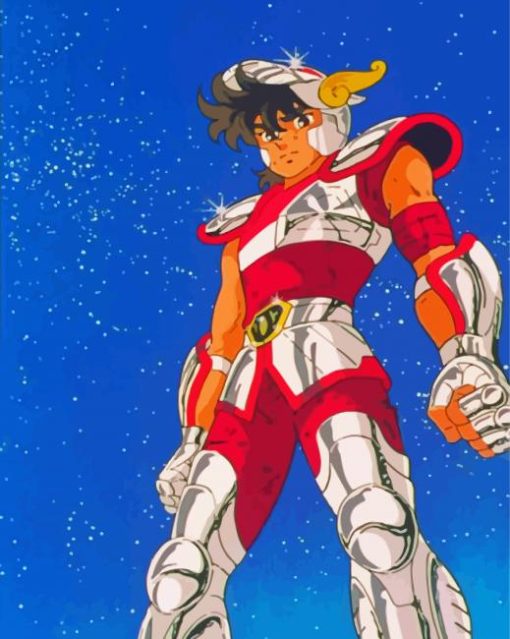 Sainy Seiya Anime Pegasus Seiya 5D Diamond Painting