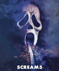 Scream 5 Poster 5D Diamond Painting