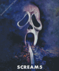 Scream 5 Poster 5D Diamond Painting