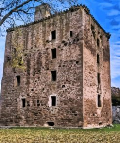 Spynie Palace Elgin Moray 5D Diamond Painting