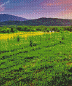 Stunning Sunset In Cades Cove 5D Diamond Painting