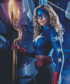 Superhero Stargirl 5D Diamond Painting