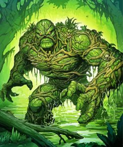 Swamp Thing Character 5D Diamond Painting