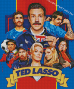 Ted Lasso Serie Poster 5D Diamond Painting