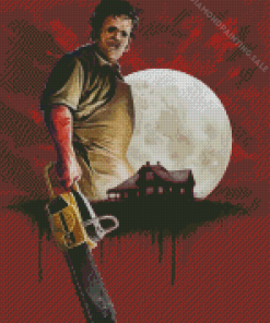 Texas Chainsaw Massacre Horror Film 5D Diamond Painting