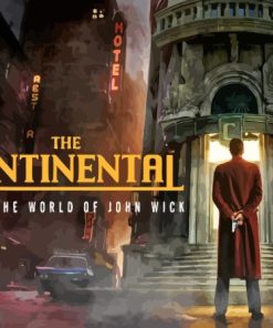 The Continental From The World of John Wick 5D Diamond Painting