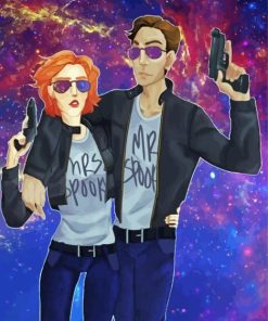 The X Files Art 5D Diamond Painting