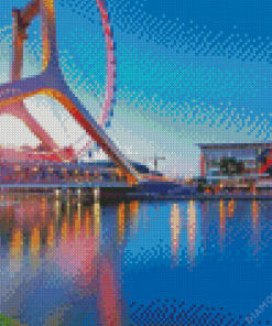 Tianjin River 5D Diamond Painting