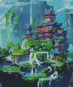 Tianzi Mountain 5D Diamond Painting