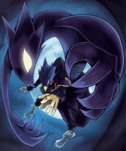 Tokoyami Fumikage Black Bird 5D Diamond Painting