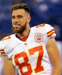 Travis Michael Kelce American Footballer 5D Diamond Painting