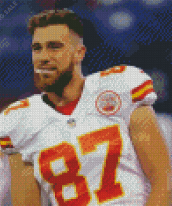 Travis Michael Kelce American Footballer 5D Diamond Painting