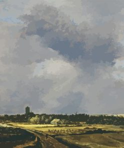 View of Naarden by Ruisdael 5D Diamond Painting