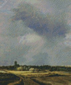 View of Naarden by Ruisdael 5D Diamond Painting