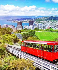 Wellington Cable Car 5D Diamond Painting