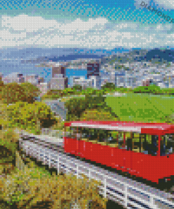 Wellington Cable Car 5D Diamond Painting