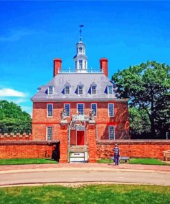 Williamsburg Virginia 5D Diamond Painting