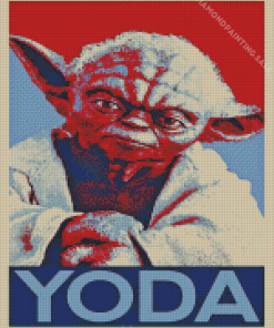 Yoda Pop Art Poster 5D Diamond Painting