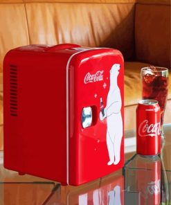 Bear In Coke Refrigerator 5D Diamond Painting