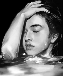 Black And White Kento Yamazaki Art 5D Diamond Painting