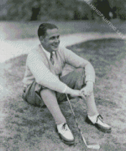 Bobby Jones Golf Player 5D Diamond Painting