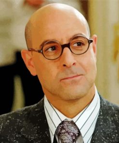 Stanley Tucci 5D Diamond Painting