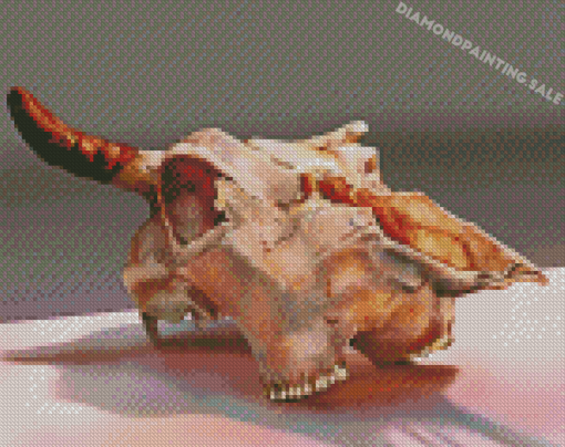 Cow Skull Art 5D Diamond Painting