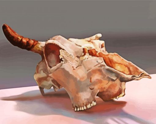 Cow Skull Art 5D Diamond Painting