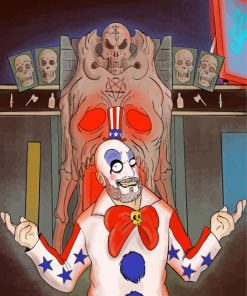 Creepy Captain Spaulding 5D Diamond Painting