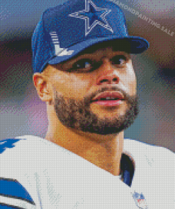 Dak Prescott 5D Diamond Painting