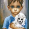 Margaret Keane No Dogs Allowed 5D Diamond Painting