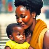 Mother And Child 5D Diamond Painting