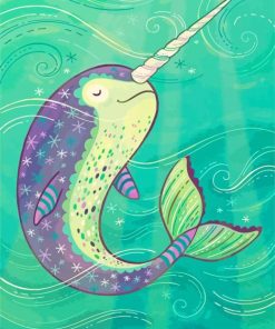 Narwhal 5D Diamond Painting