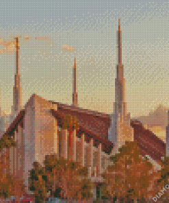 Nevada Temple Las Vegas 5D Diamond Painting