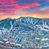 Park City Utah Sunset 5D Diamond Painting