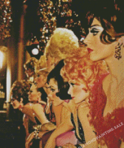 Retro Showgirls 5D Diamond Painting