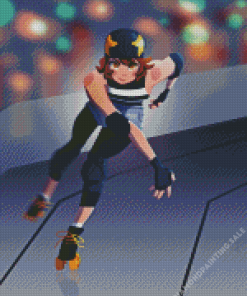 Roller Derby 5D Diamond Painting