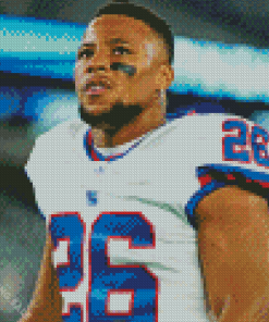 Saquon Barkley 5D Diamond Painting